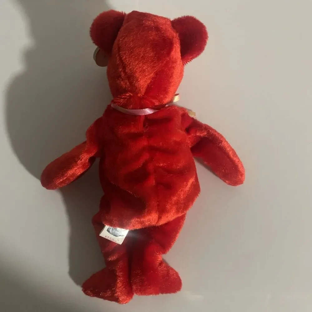 TY Beanie Baby - KISS-e the Old Face Valentines Day Bear (Internet Exclusive) (8